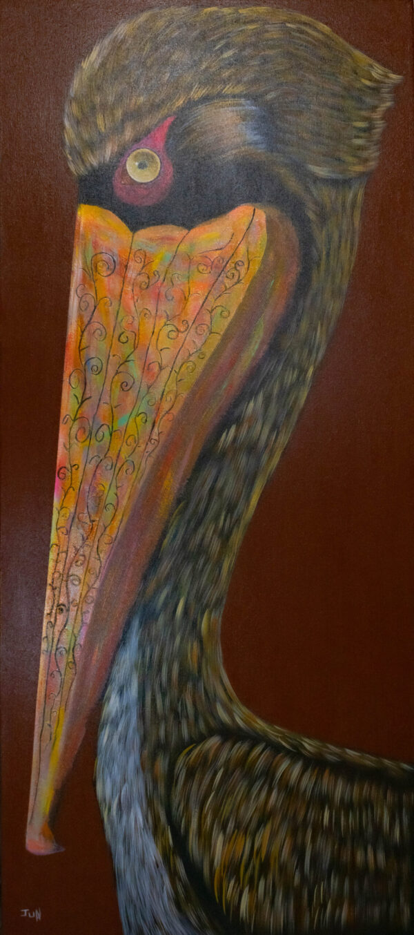 Canva pelican brown